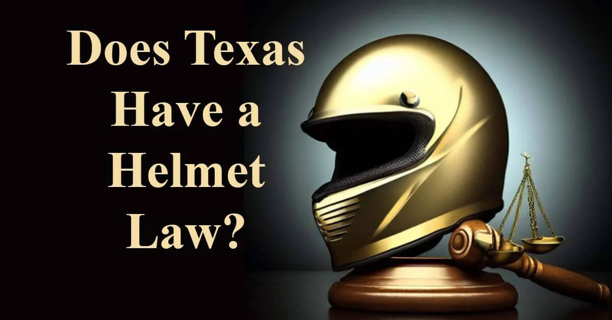 Does Texas Have a Helmet Law? Everything You Must Know » Helmet Only